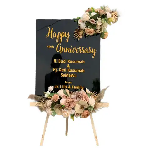 Papan Bunga Akrilik Cikalongsari