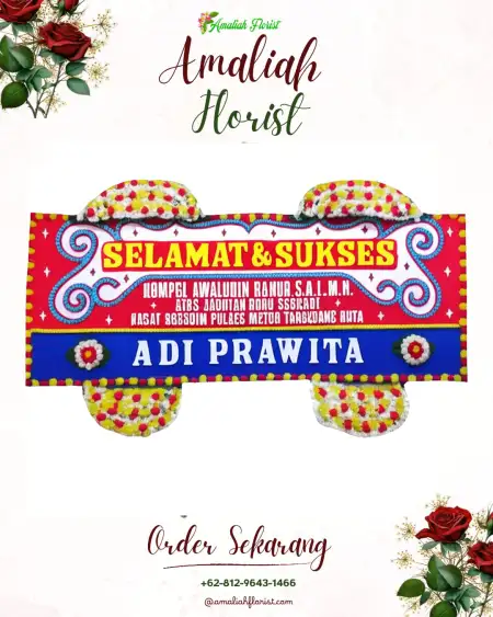 Papan Bunga Ucapan Selamat Cikalongsari